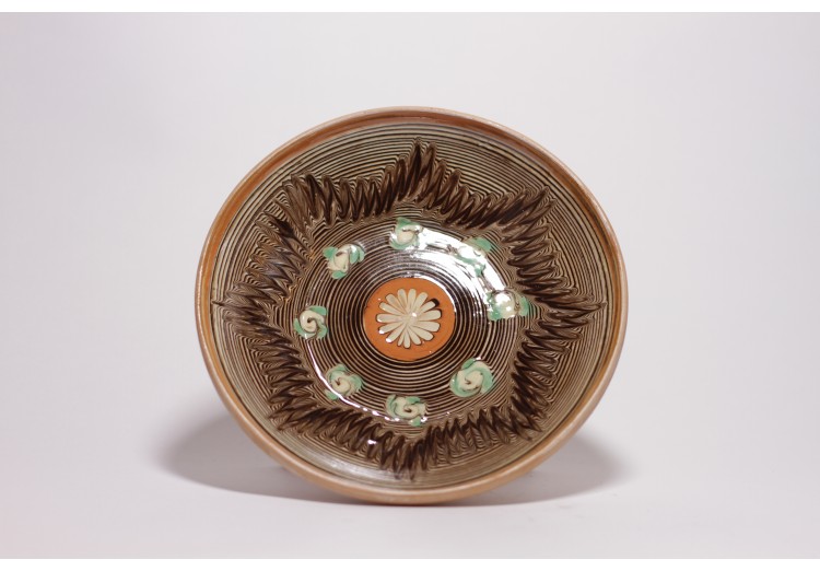 Farfurie ceramică Horezu